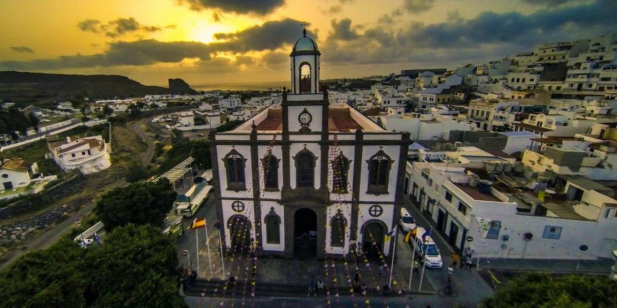Villa La Rama Del Drago, Agaete San Pedro  Exteriör bild